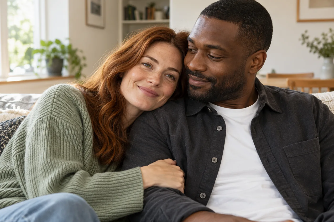 A British couple considering their fertility options